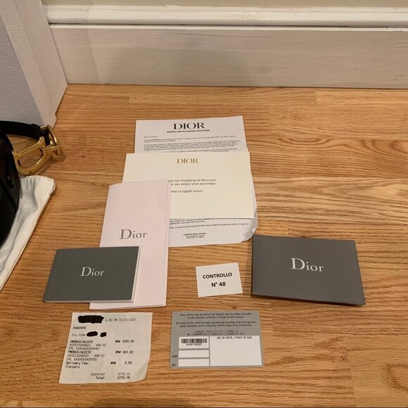 Christian Dior Saddle Bag- medium - Picture 3 of 12